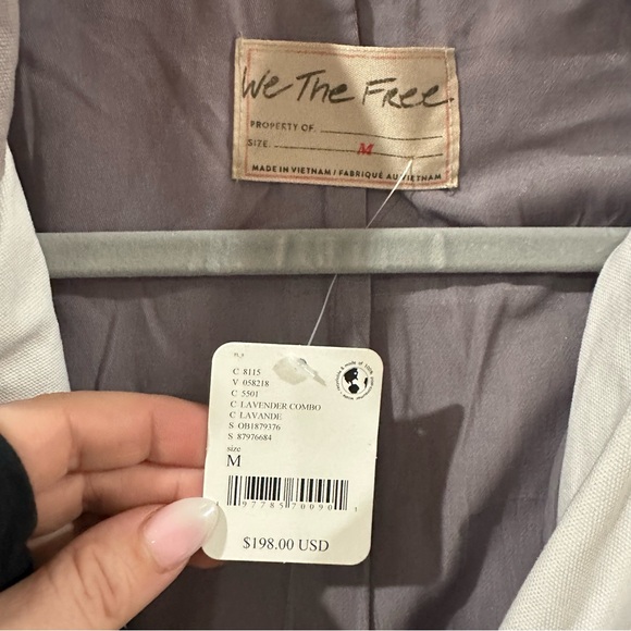 NEW Free People We The Free Toni Pieced Jacket NWT - Picture 5 of 7